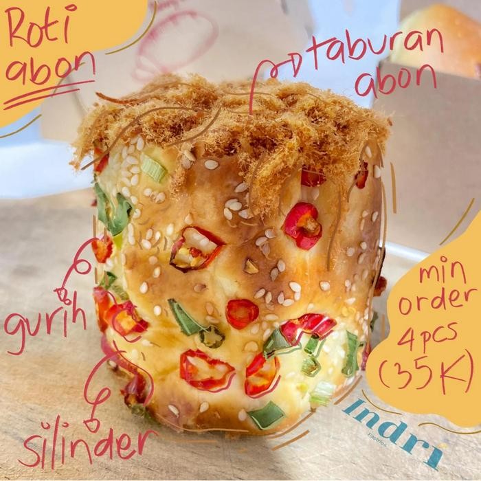 

PastikanTerjaminMutunya- Roti/Bread Abon Gulung Gurih (4 pcs)