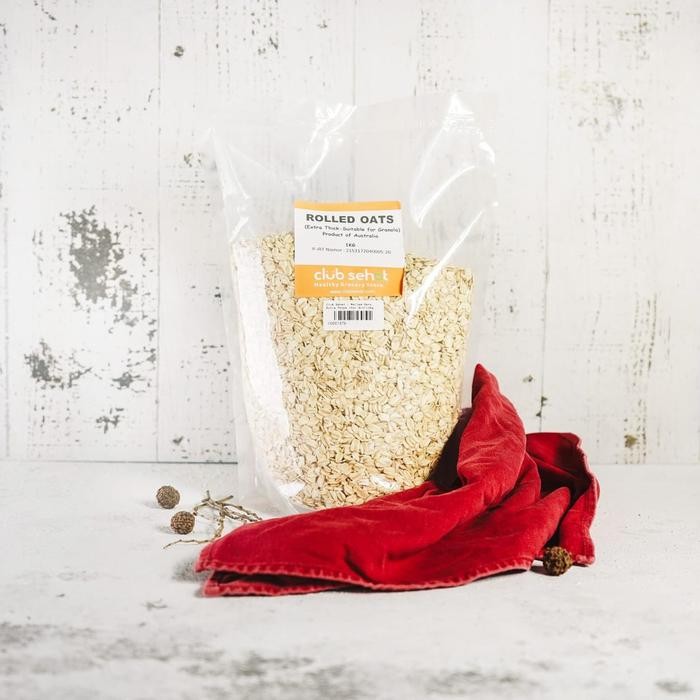 

PastikanTerjaminMutunya- Rolled Oat Extra thick Suitable for Granola 1KG