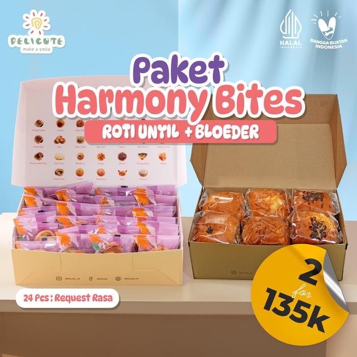 

PastikanTerjaminMutunya- PROMO BUNDLING 1 BOX ROTI UNYIL DELICUTE BUN + 1 BOX BLOEDER