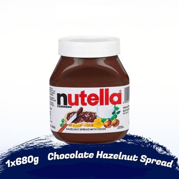 

PastikanTerjaminMutunya- NUTELLA 680GR CHOCOLATE HAZELNUT SPREAD HALAL MUI