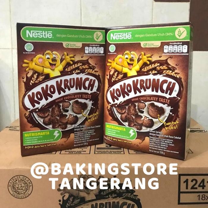 

PastikanTerjaminMutunya- NESTLE KOKO KRUNCH Cereal Box 300g Sereal Coco Crunch