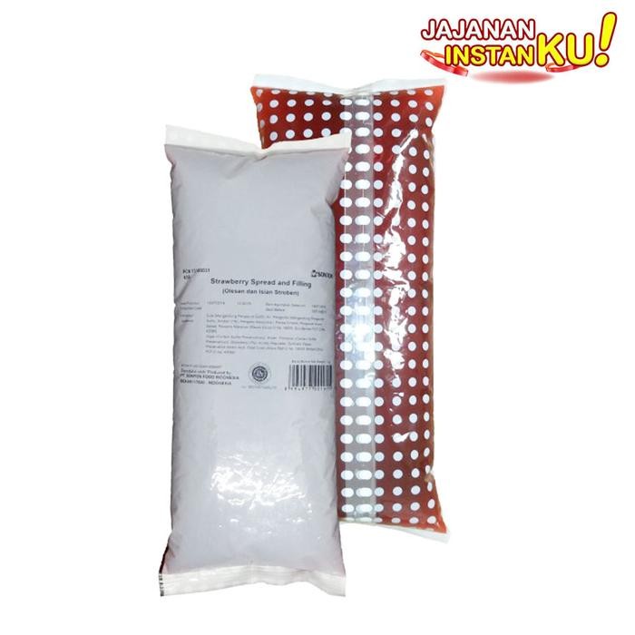 

PastikanTerjaminMutunya- Sonton Strawberry / Filling / Isian Kue / Selai Roti 1 Kg