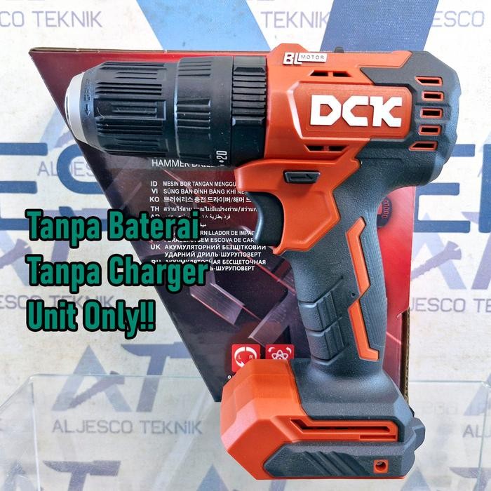 DCK KDJZ2050i BOR TEMBOK BATERAI BRUSHLESS 13MM 20V UNIT ONLY