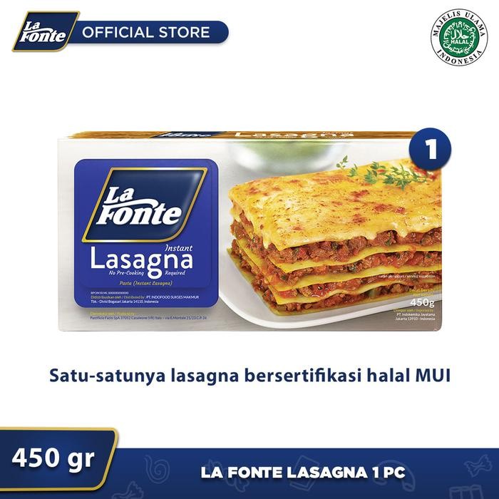 

PastikanTerjaminMutunya- 1 Pc - La Fonte Lasagna 450gr