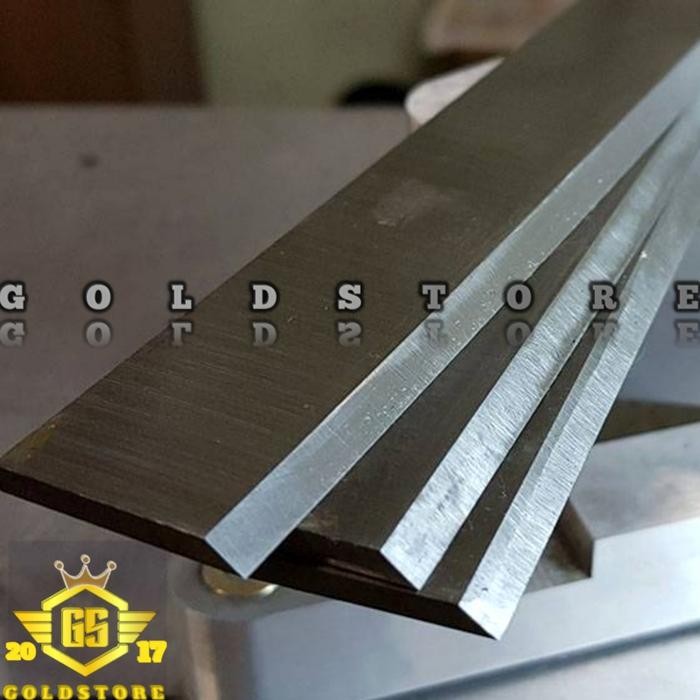 pisau serut planer Hss 610x40x3 mm Hss super 18% Hm Germany