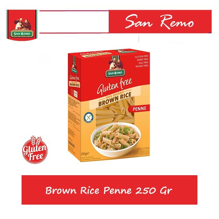 

SemuAReadyYaB0Zq- San Remo Brown Rice Penne Gluten Free 250 Gr