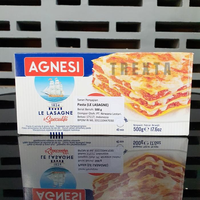 

SemuAReadyYaB0Zq- LASAGNA AGNESI 500 GRAM