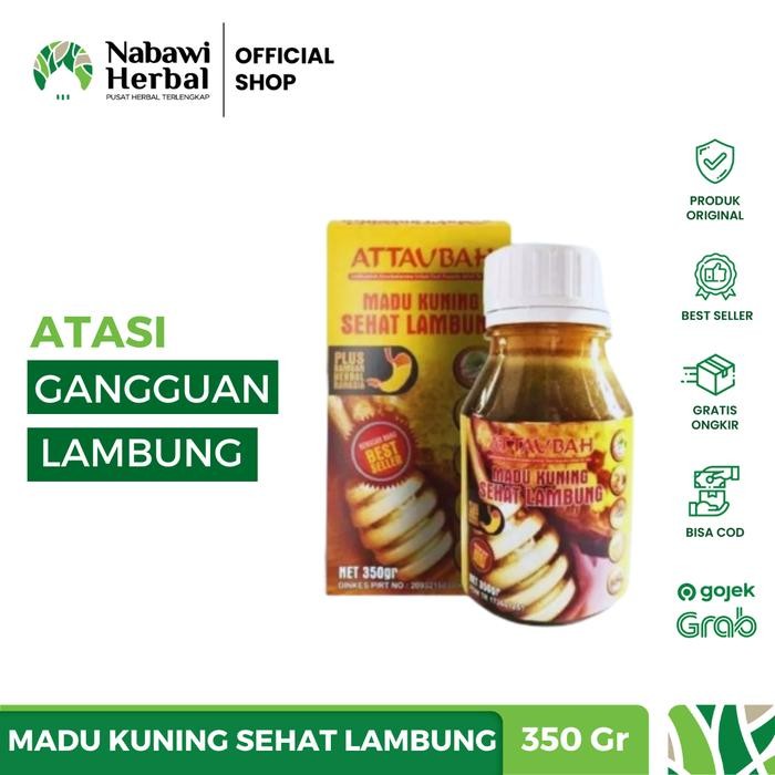 

SemuAReadyYaB0Zq- Attaubah Madu Kuning Sehat Lambung 350gram Atasi Asam Lambung