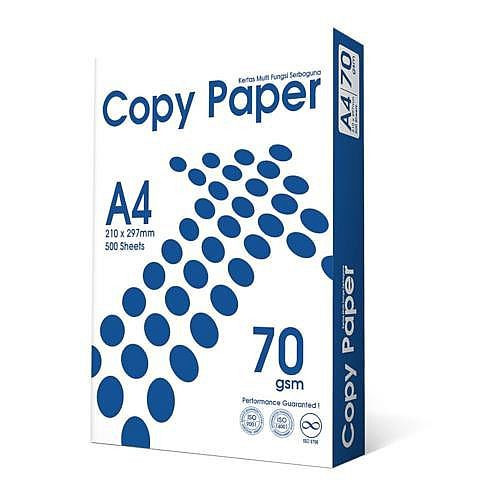 

Kertas HVS 70 gsm A4 1 RIM - Kertas Fotocopy Print A4 Putih lembar 75 gram Copy Paper SIDU Paperone