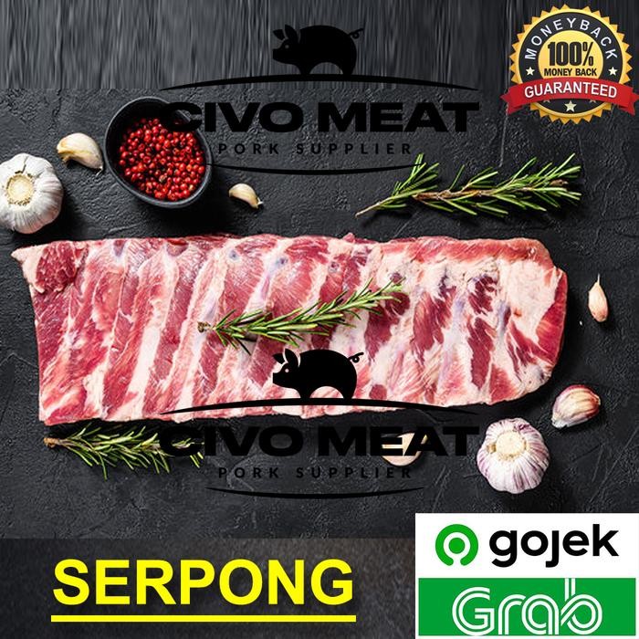 

BnyKBonusBelidiMari- Pork Ribs Utuh / Iga Babi Bakar mentah 1kg