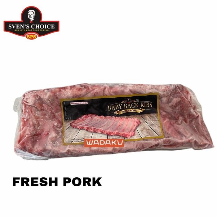 

BnyKBonusBelidiMari- Daging Babi Iga Sven's Choice BABY BACK RIBS 500G