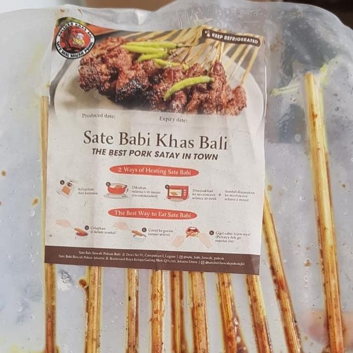 

BnyKBonusBelidiMari- Sate Babi Bawah Pohon, Bali (Frozen)