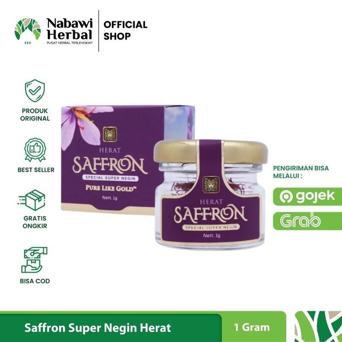 

BnyKpilihAnSkrG- Saffron Super Negin Bunga Safron Herat Saffron Premium Quality