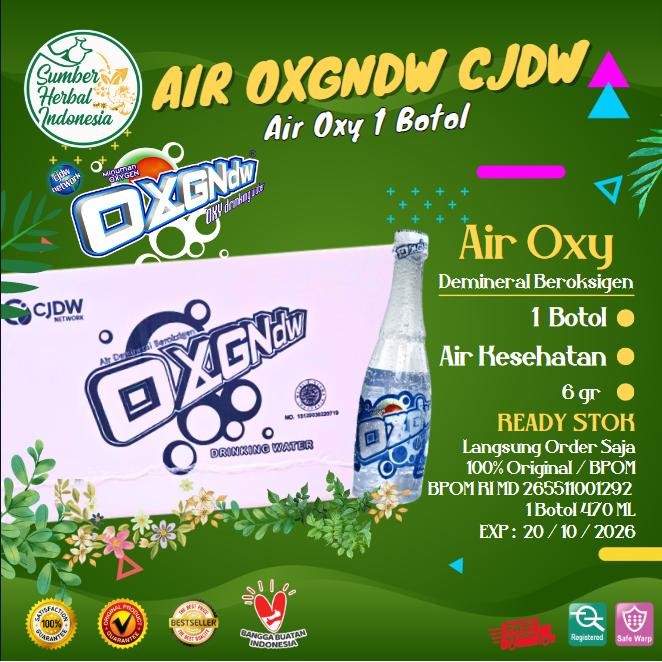 

BnyKpilihAnSkrG- Air OXY Oksigen / Oxygen Drinking Water Botol 470ml