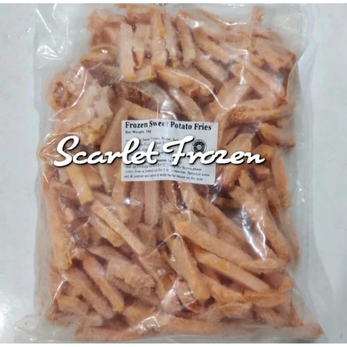 

BnyKBonusBelidiMari- Frozen Sweet Potato Coated Fries Ubi Goreng Renyah 1 kg