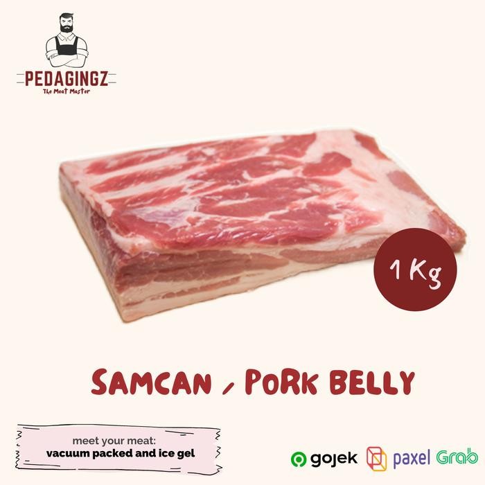 

BnyKBonusBelidiMari- Samcan Mentah 1KG - Pork Belly Daging Babi Mentah 1 KG - Samsam Mentah