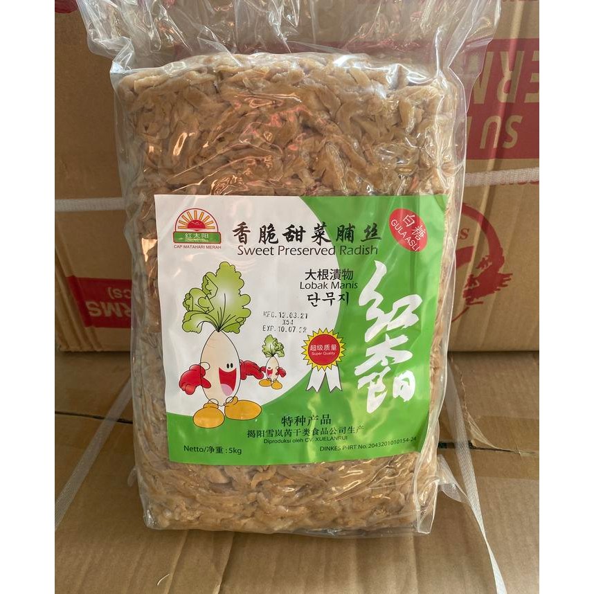 

BnyKBonusBelidiMari- Lobak Manis 1 bal / 5 kg Sweet Preserved Radish