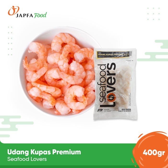 

BnyKBonusBelidiMari- Seafood Lovers Udang Kupas Vannamei Premium 400 gr