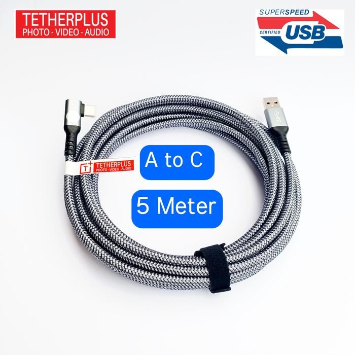Klik- Tetherplus Usb 3.2 5Gbps Type A To Type C L Shape Ver.