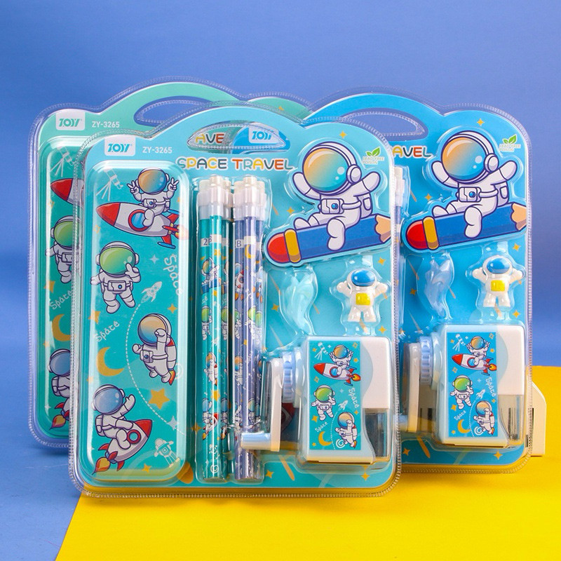 

PROMO / Paket alat tulis Alat Tulis / Set Alat Tulis / Paket Alat Tulis Anak Stationary Set Karakter