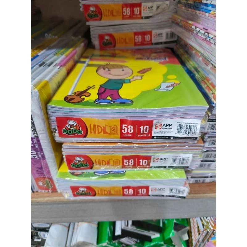 

PROMO / Buku Tulis Dodo 58 1pak