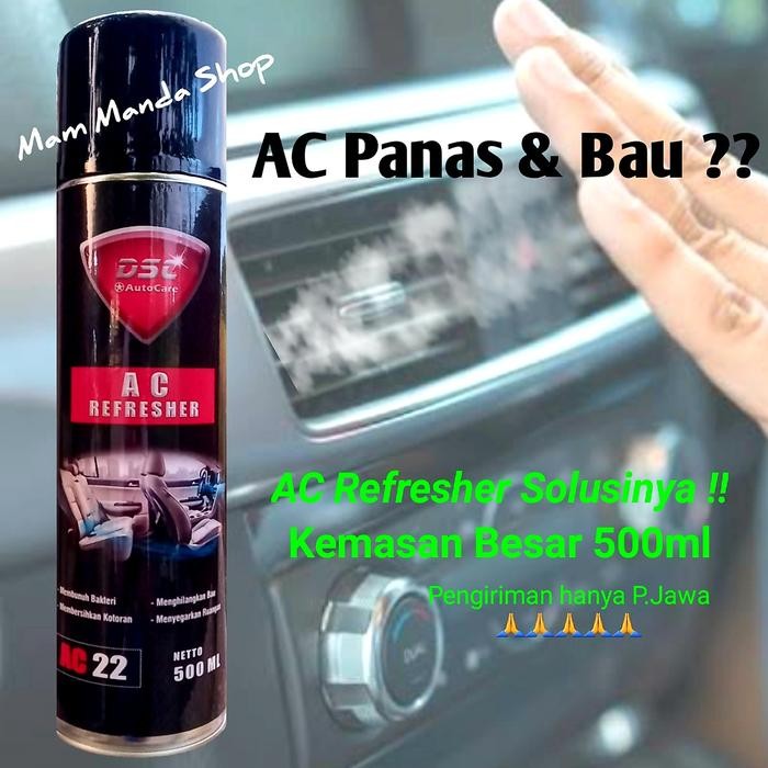 ORIGINAL.. AC CLEANER 500ML / AC REFRESHER / PENYEGAR AC MOBIL / PEMBERSIH AC