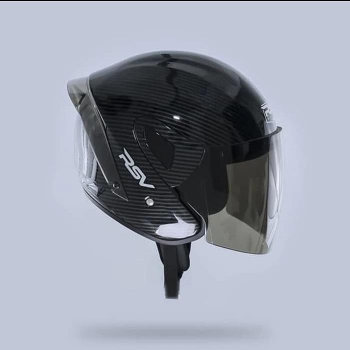 Helm RSV original Exclusive Windtail Carbon Smoke