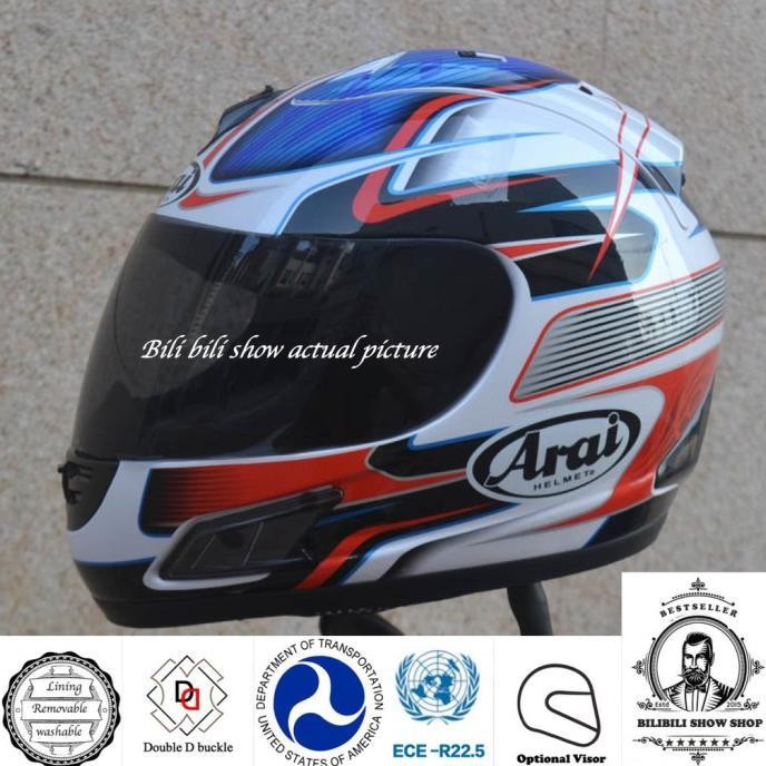 Helm Full Face Arai Pb Snc2 Rx 7X Rr5 Meniru Desain Helm Sepeda Motor