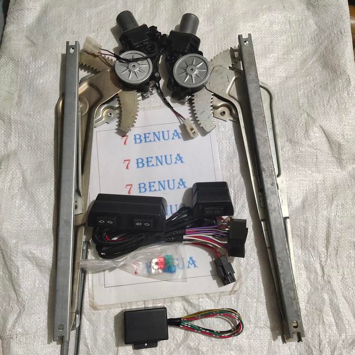 POWER WINDOW KIJANG SUPER 2 PINTU MODEL TEMPEL PLUS RELAY BOOSTER