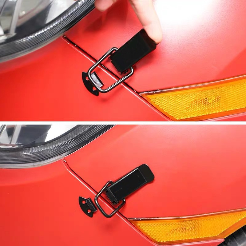 XYKJ 2Pcs Klip Bumper Mobil Besar Kecil Klip Bumper Mobil Aksess Eksterior Mobil