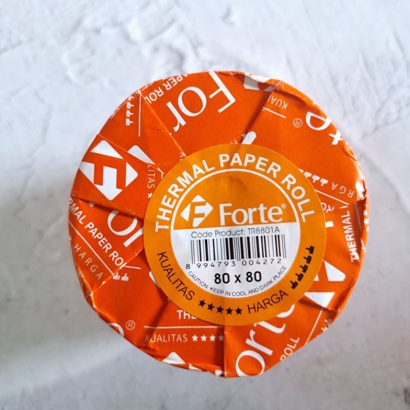 

( 5 Roll ) Kertas Struk Forte 80x80 khusus instant/