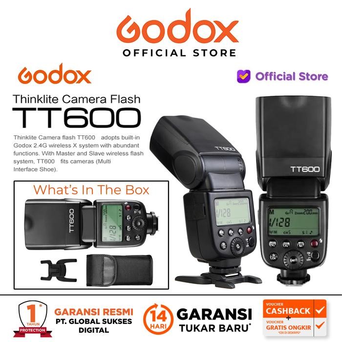 Terang- Godox Tt600 Universal / Godox Tt600 / Godox Tt 600