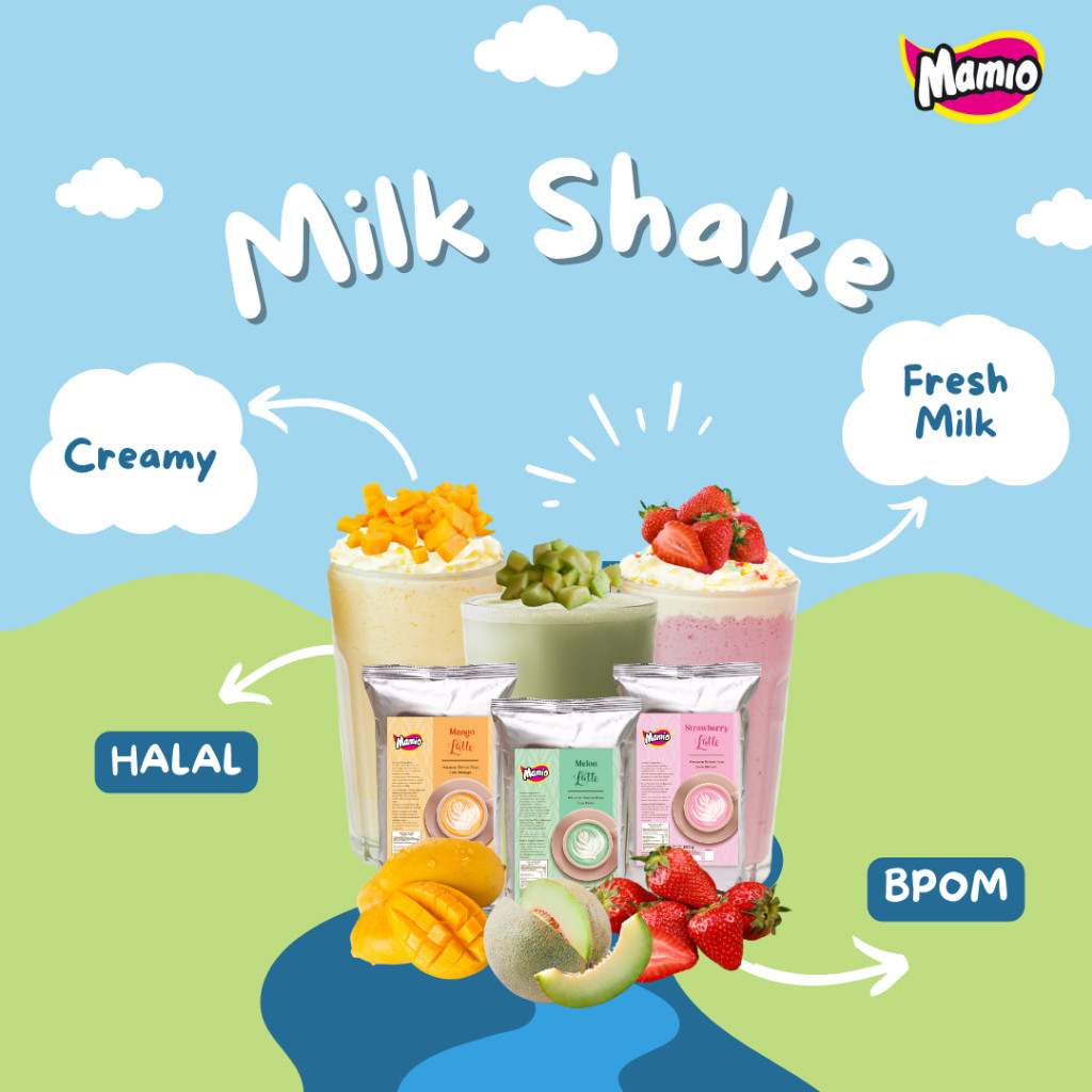 

Paket Bundling Mamio Latte Series Strawberry Mango dan Melon 500gr