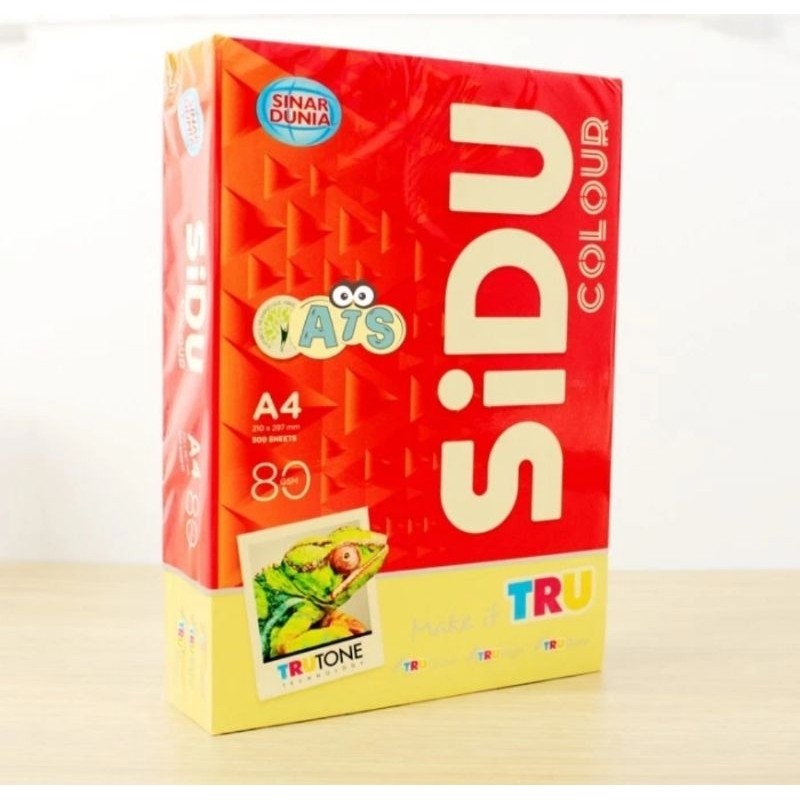 

SiDU Kertas HVS Warna A4 80gr