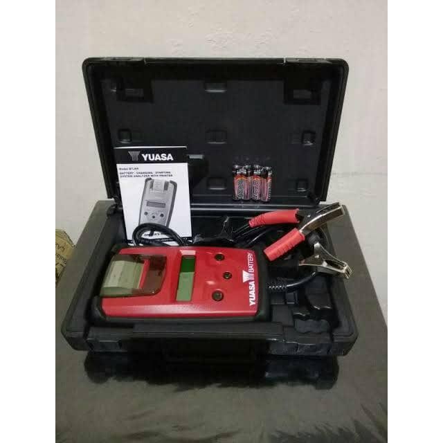 PASTI MURAH BATTERY TESTER ACCU  ALAT TESTER AKI  AKI YUASA  BTJ85 WITH PRINTER