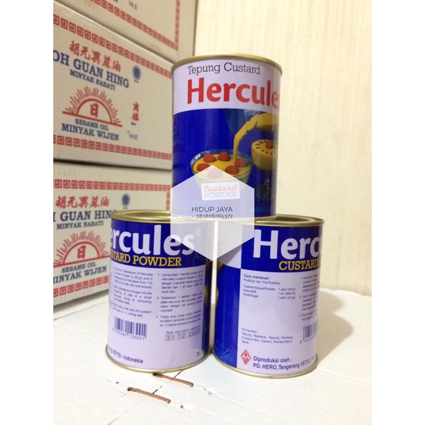 

24 X 300GR HERCULES CUSTARD POWDER
