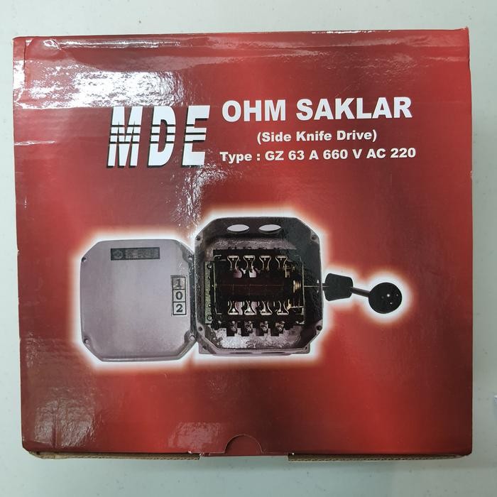 Ohm Saklar 63 A MDE / GZ 63 Ampere MDE
