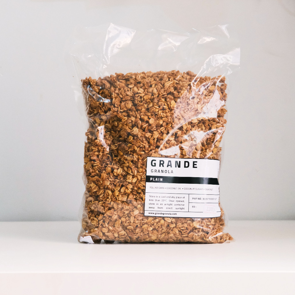 

Grande Granola Plain (Tanpa Topping) 1 KG