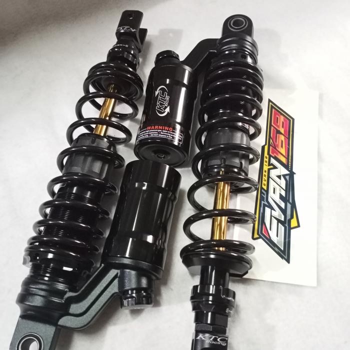 BURUAN,. SHOCK KTC EXTREME TABUNG CLICK REBOUND NEW NMAX / AEROX HITAM