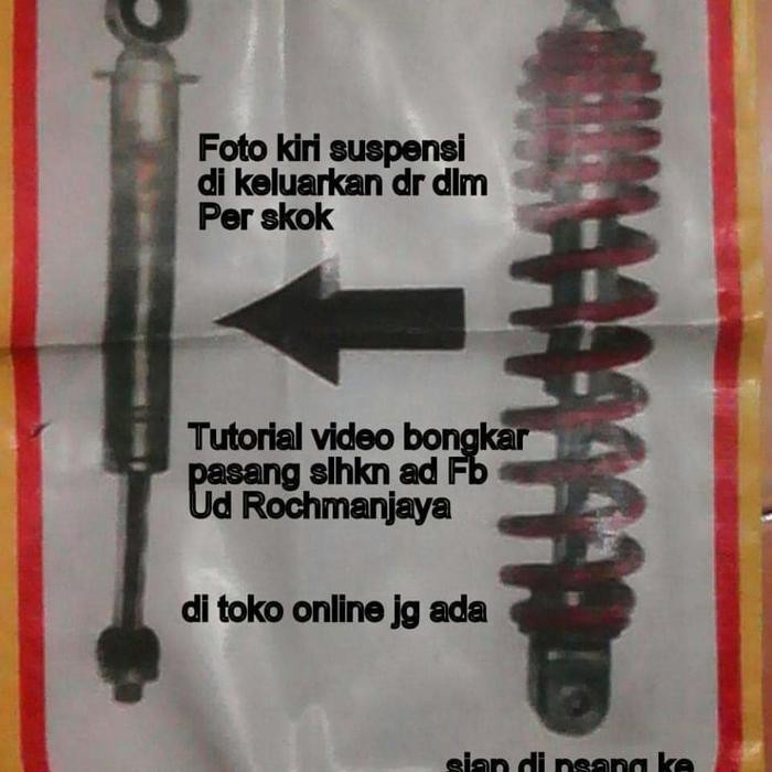 STOK READY.! TABUNG HIDROLIS SHOCK BELAKANG SUPRA X LAMA