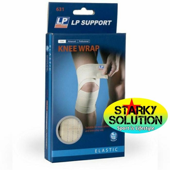 Terlaris Knee Wrap Lutut Lp 631 Lp631 Deker Lutut Lilit Original