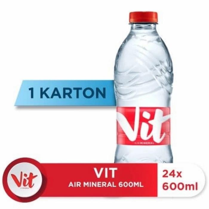 

VIT air neral 600ml isi 24botol