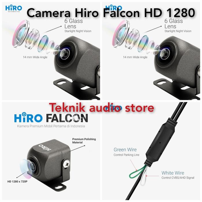Camera Mundur Premium Hiro Falcon HD 1280