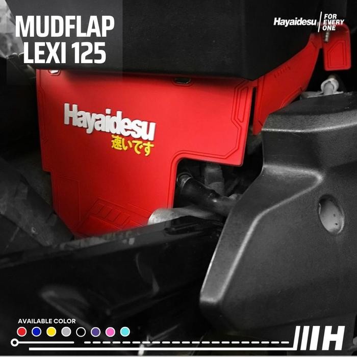 NEW.. HAYAIDESU MUDFLAP LEXI OLD PENAHAN LUMPUR