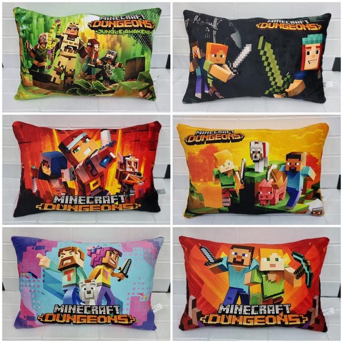 Bantal Kotak 58 Minecraft