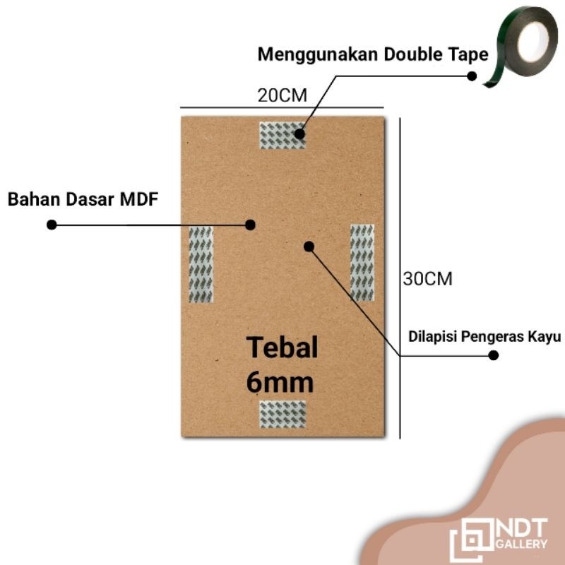 Bombardilomedis Ndt[20X30Cm] Hiasan Dinding Pencak Silat Psht Walldecor Terate Pajangan Kamar