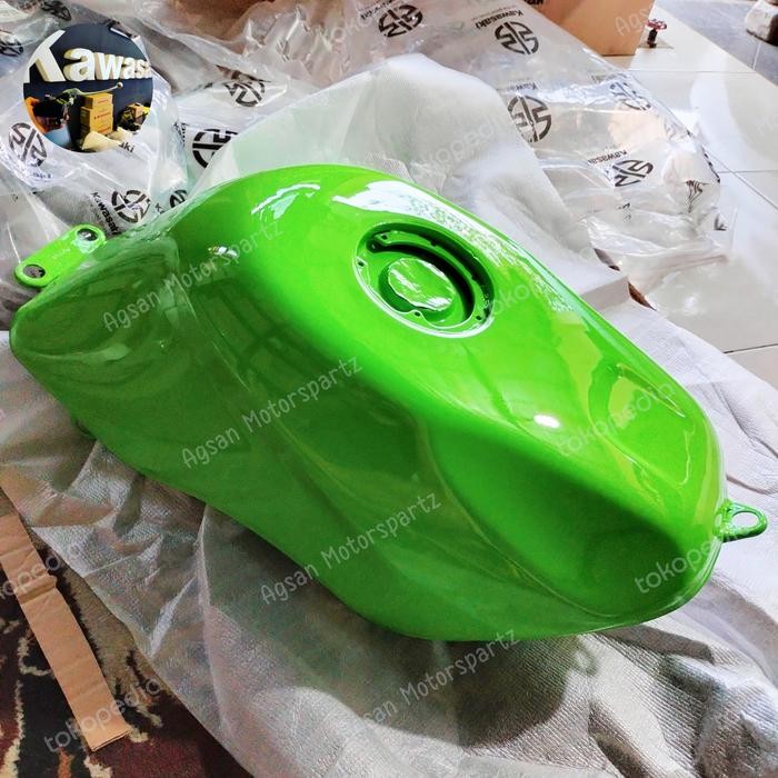 Tangki Ninja Rr Hijau Se 2009 2011 Rr New Anniversary Original Kawasak