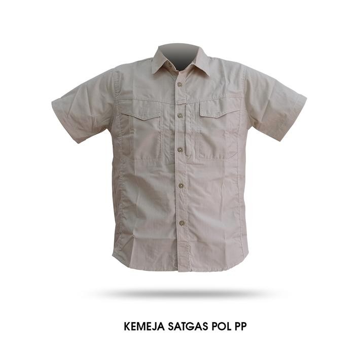 Ikonik- Seragam Satgas Pol Pp - Kemeja Tactical Satgas Pdh Pol Pp
