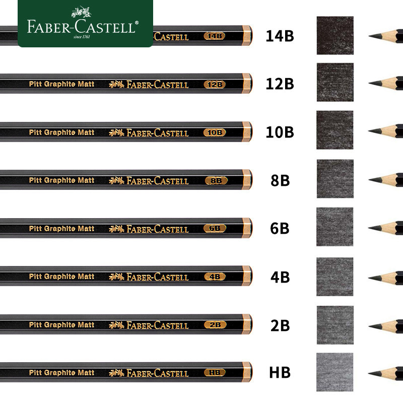 

Faber-Castell Matte Sketch Pencil Painting Art Graphite Pencils Shading Writing Sketch Drawing