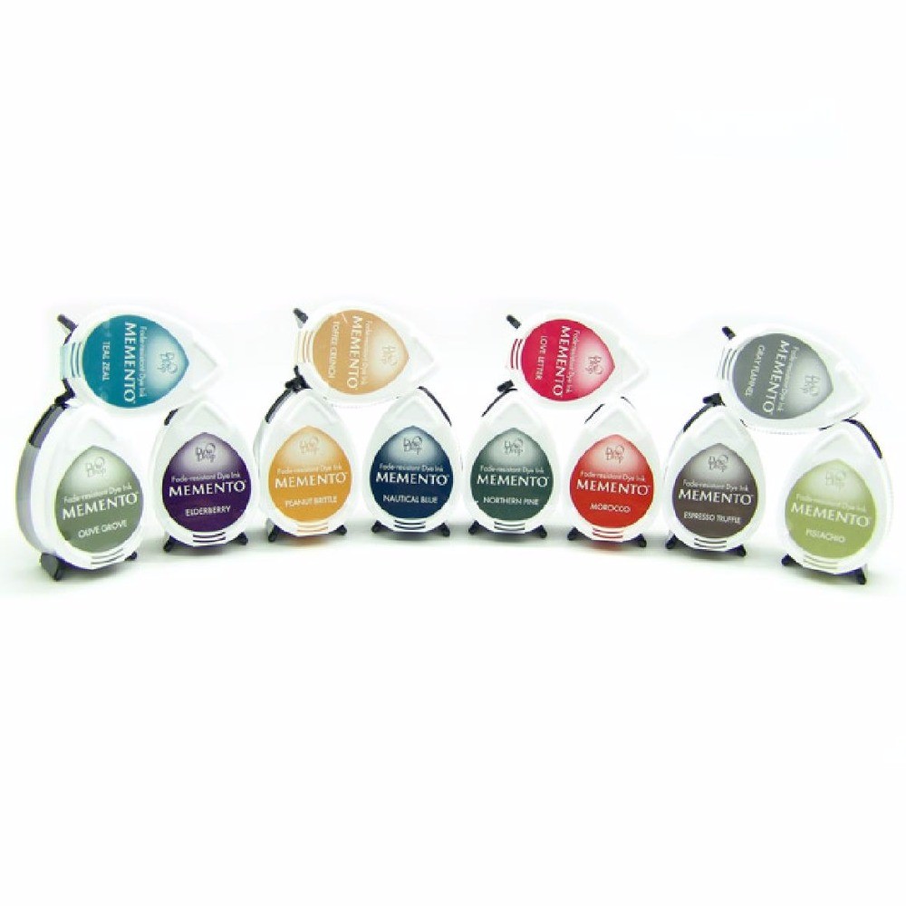 

Tsukineko Inkpads Memento Fade-Resistant Dye Ink Pad Tuxedo Black Md-900 Fast Dry Japan